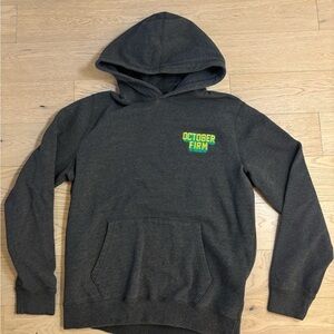 OVO October Firm Men's Gray Hoodie